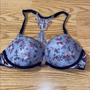 PINK date push-up bra